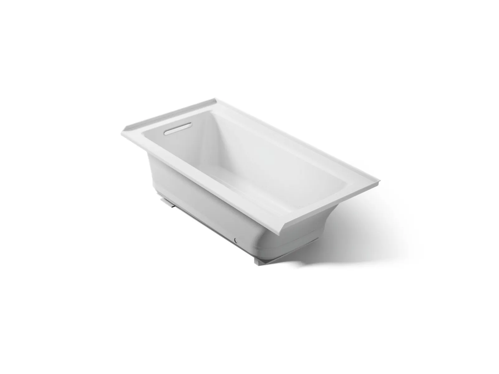 60" x 30" alcove Heated BubbleMassage™ air bath, left drain^Kohler Best