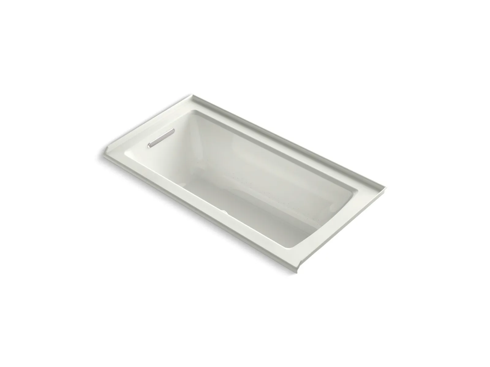 60" x 30" alcove Heated BubbleMassage™ air bath, left drain^Kohler Best
