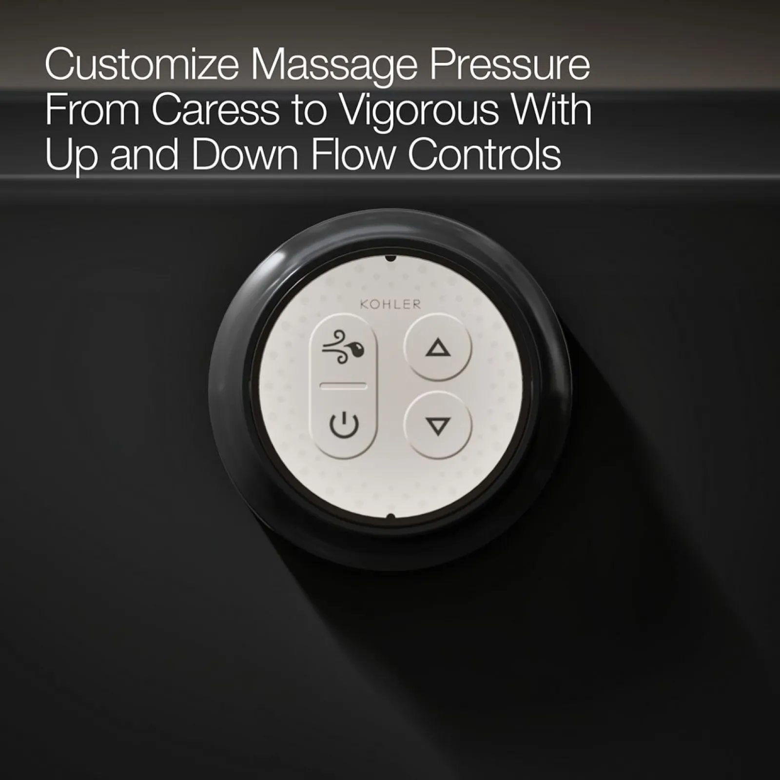 60" x 30" alcove Heated BubbleMassage™ air bath with Bask® heated surface, left drain^Kohler