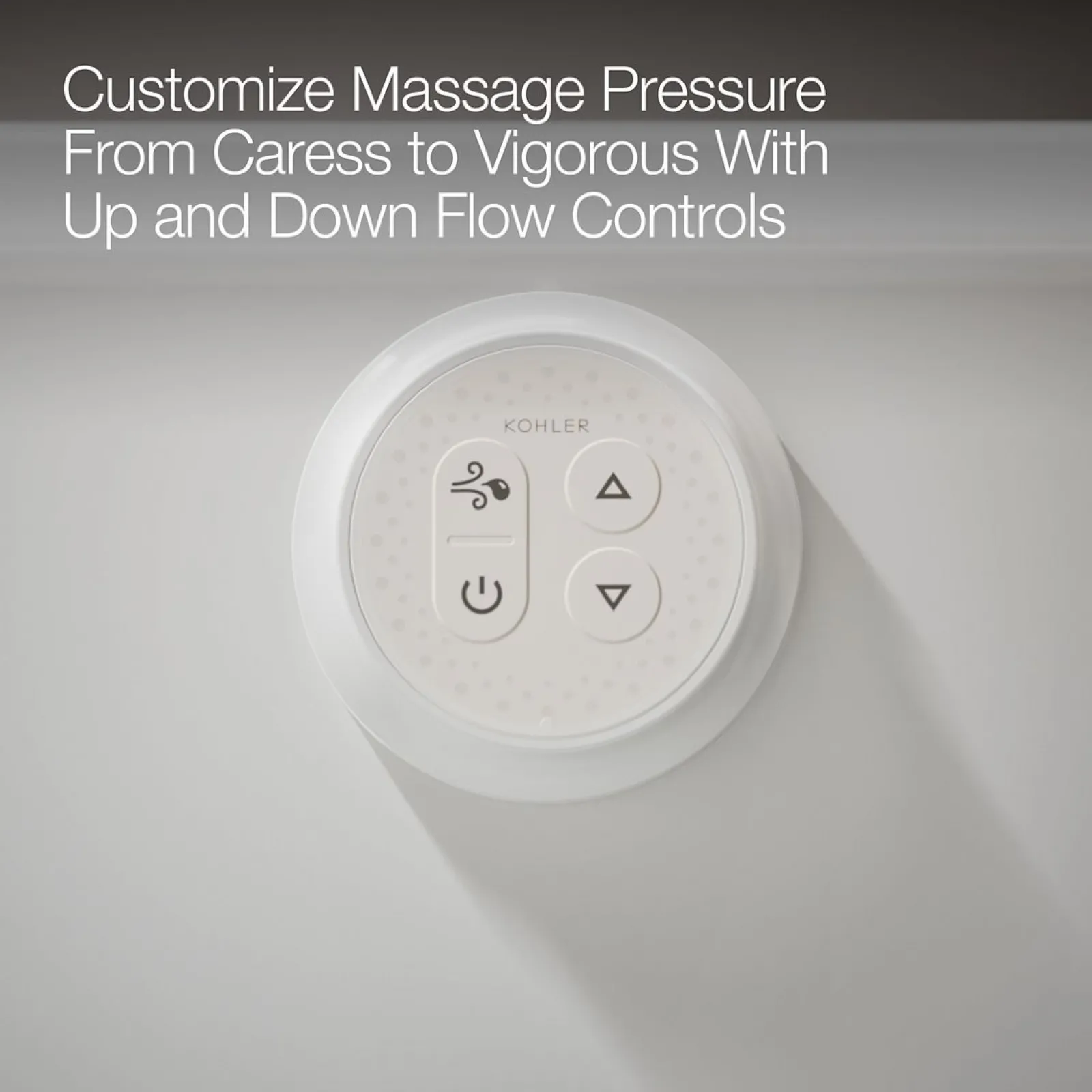 60" x 30" alcove Heated BubbleMassage™ air bath with Bask® heated surface, left drain^Kohler