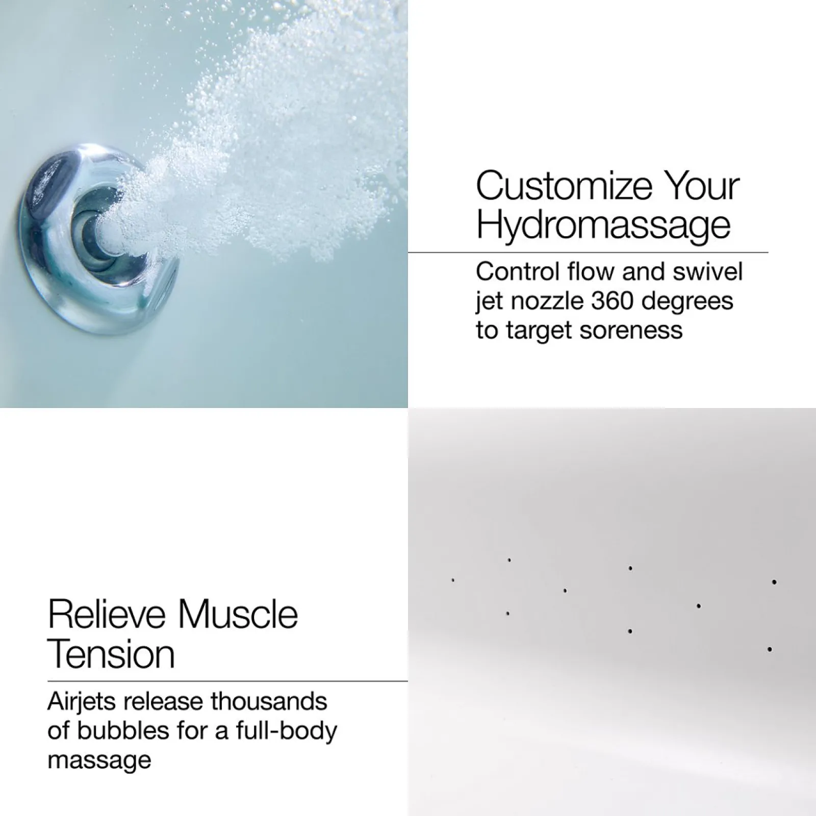 60" x 30" alcove Heated BubbleMassage™ air bath and whirlpool, left drain^Kohler Online