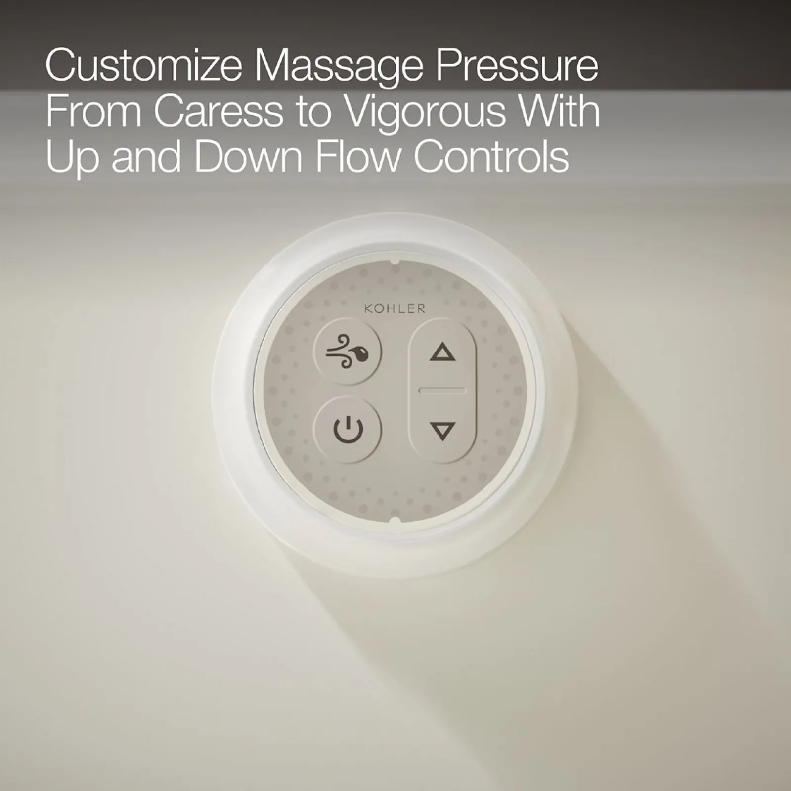 66" x 32" alcove Heated BubbleMassage™ air bath and whirlpool, left drain^Kohler Outlet