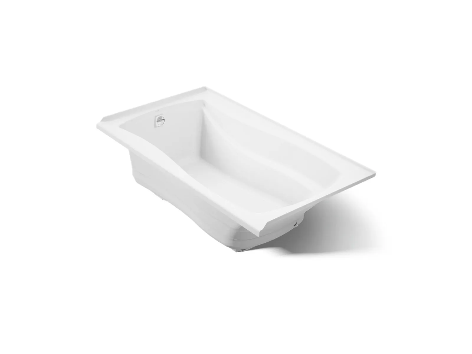 66" x 36" alcove Heated BubbleMassage™ air bath, left drain^Kohler New