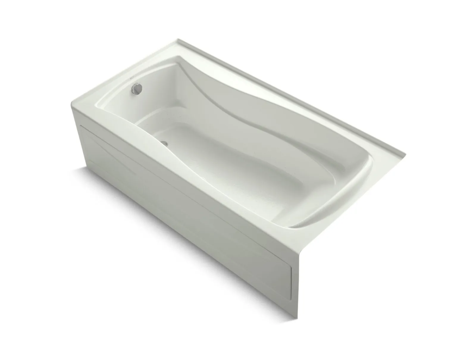 72" x 36" alcove Heated BubbleMassage™ air bath, left drain^Kohler New
