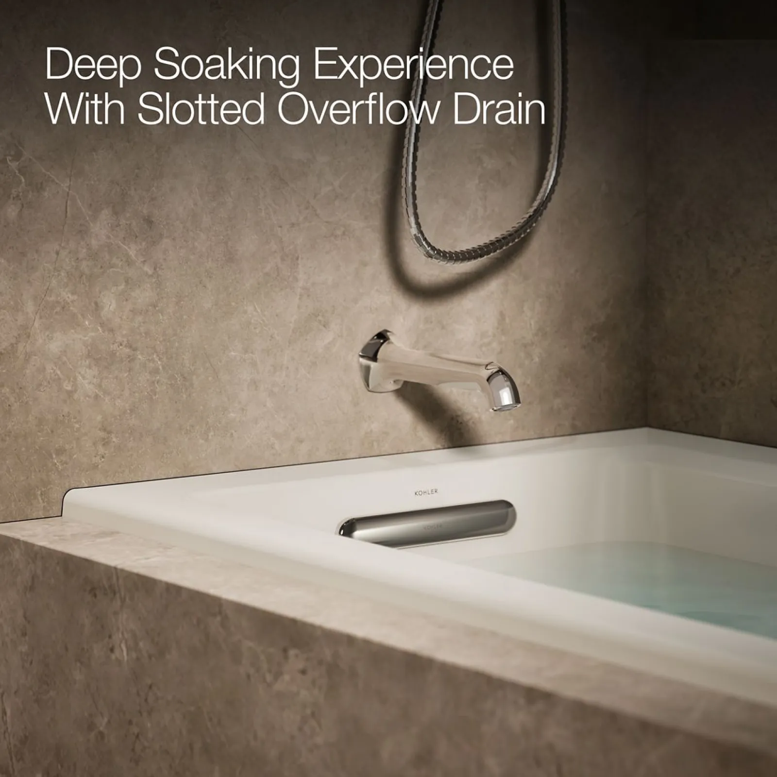 60" x 30" alcove heated whirlpool bath, left drain^Kohler Clearance