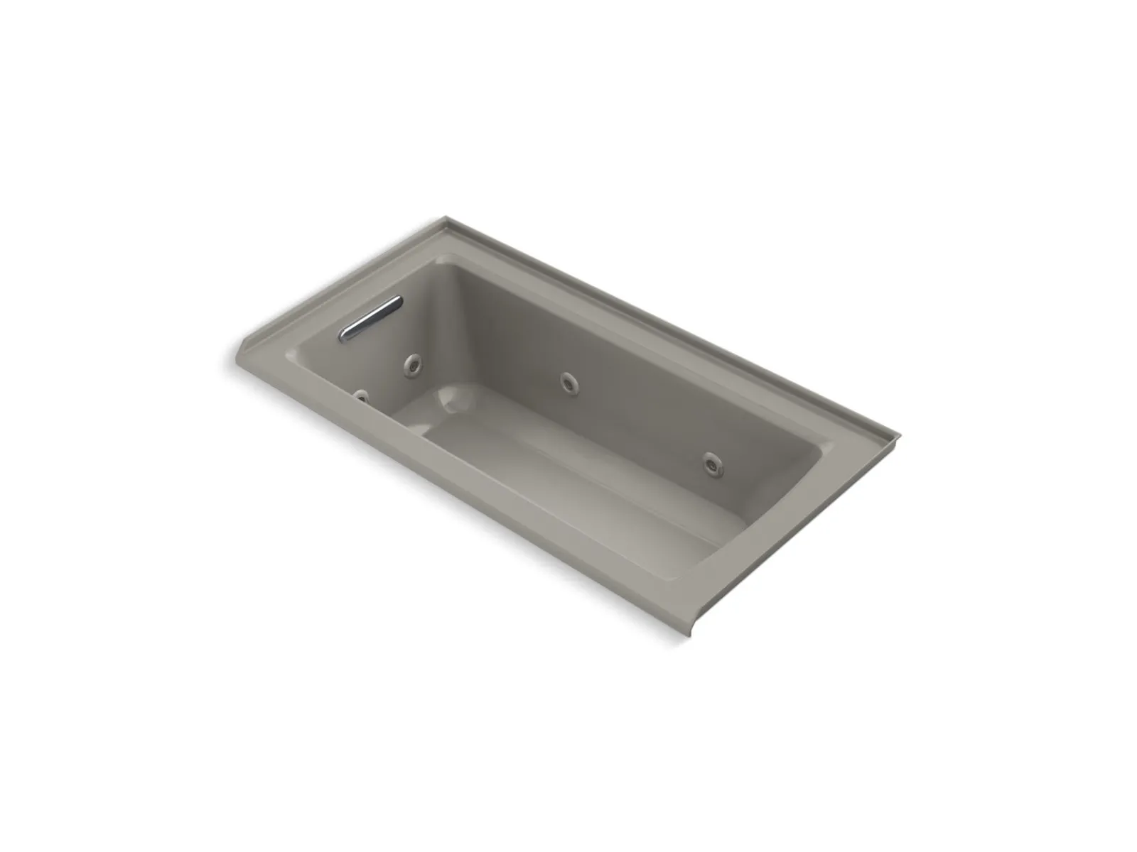 60" x 30" alcove heated whirlpool bath, left drain^Kohler Clearance