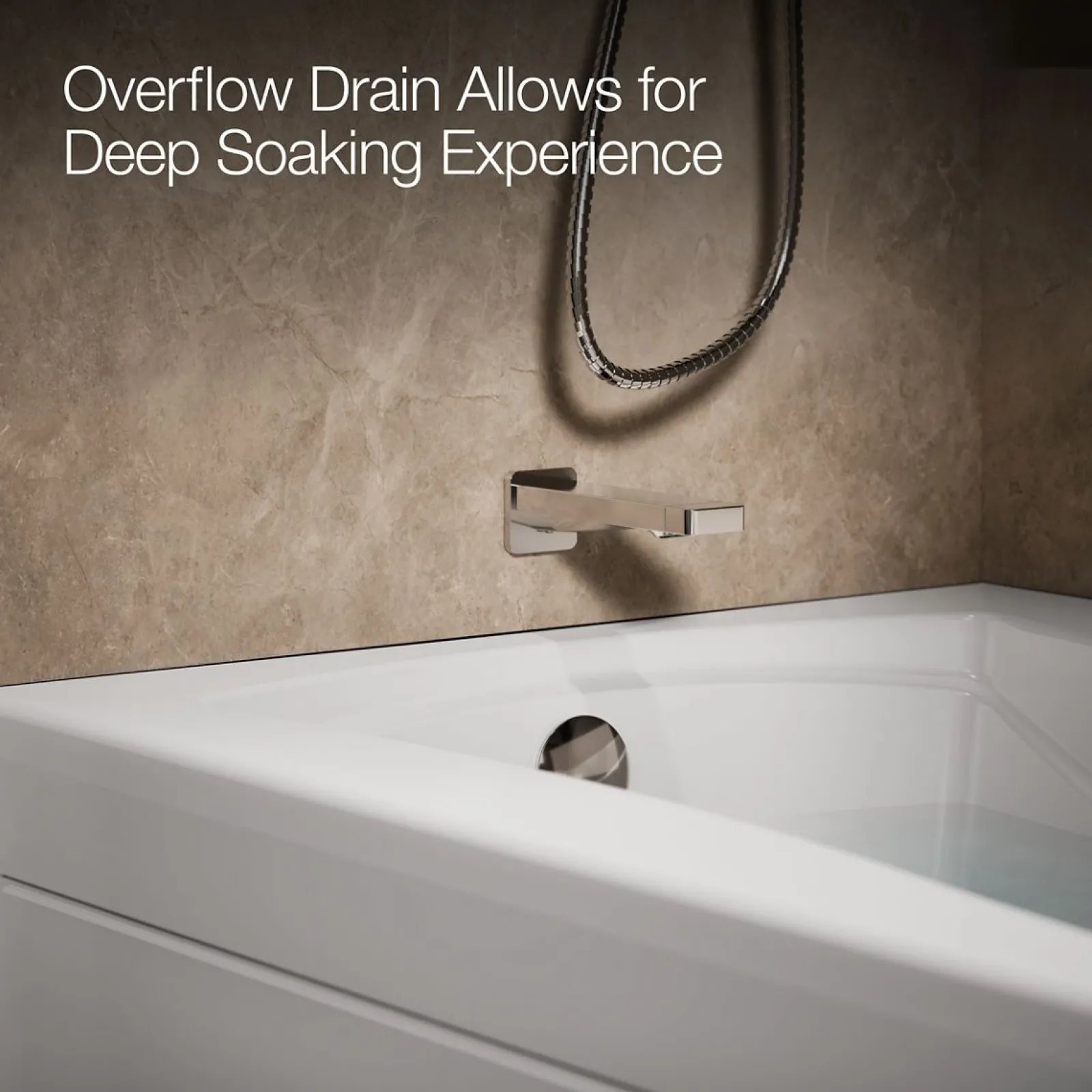 72" x 36" alcove heated whirlpool bath, left drain^Kohler Discount