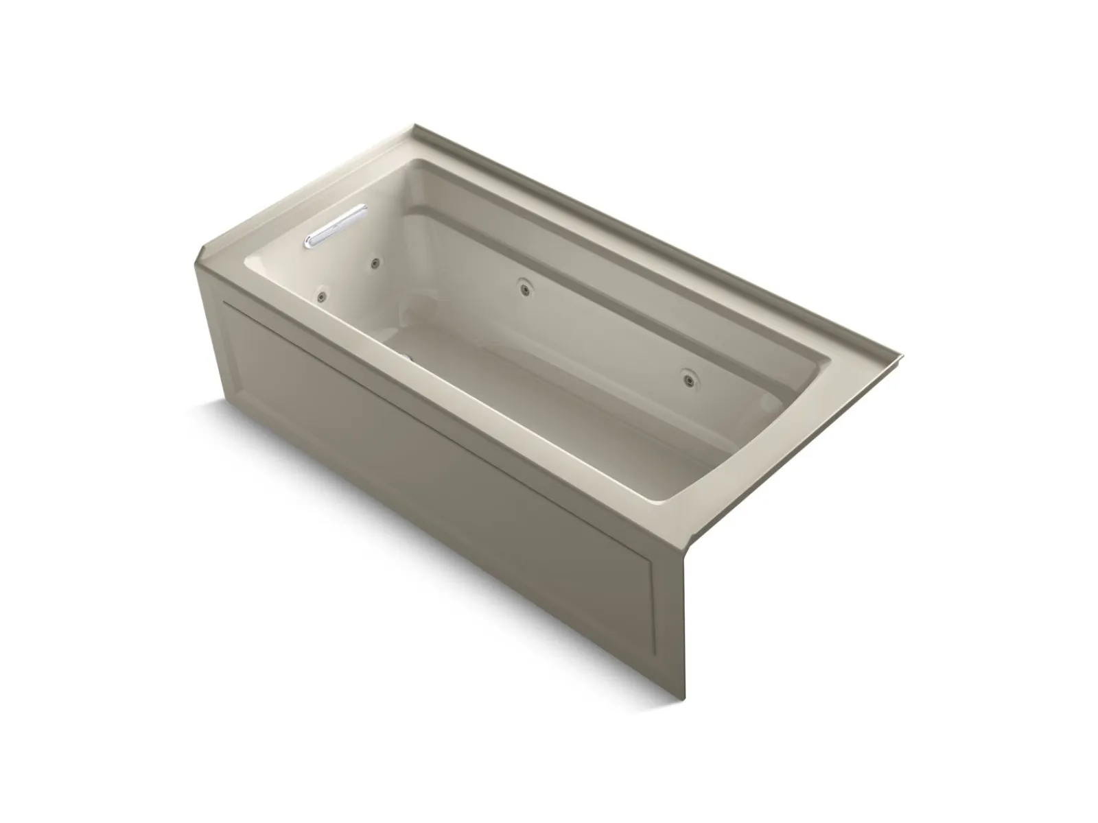 66" x 32" alcove heated whirlpool, left hand^Kohler Clearance