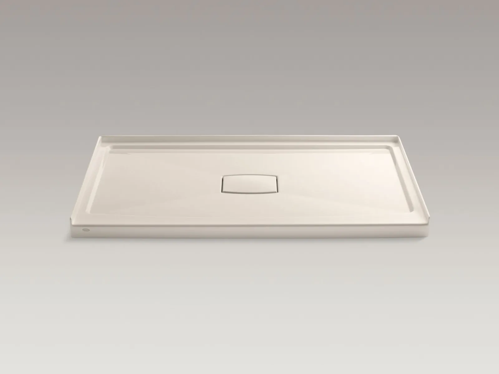 60" x 36" alcove shower base, center drain^Kohler Discount