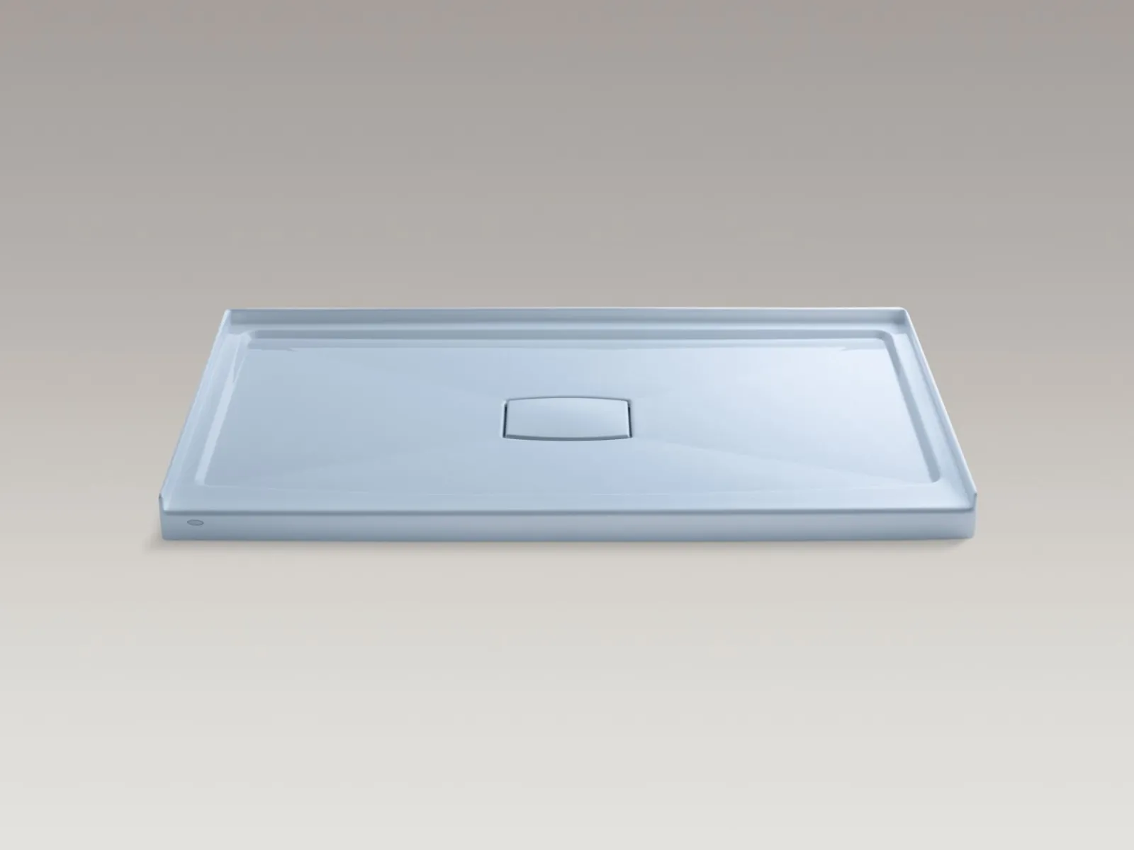 60" x 36" alcove shower base, center drain^Kohler Discount
