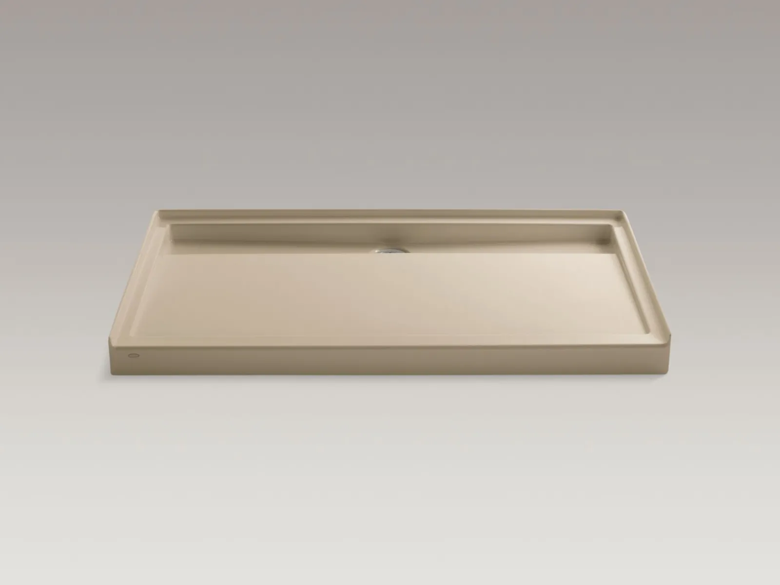 60" x 36" alcove shower base, center drain^Kohler Online