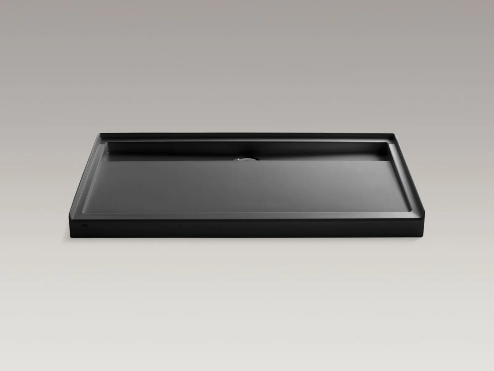 60" x 36" alcove shower base, center drain^Kohler Online