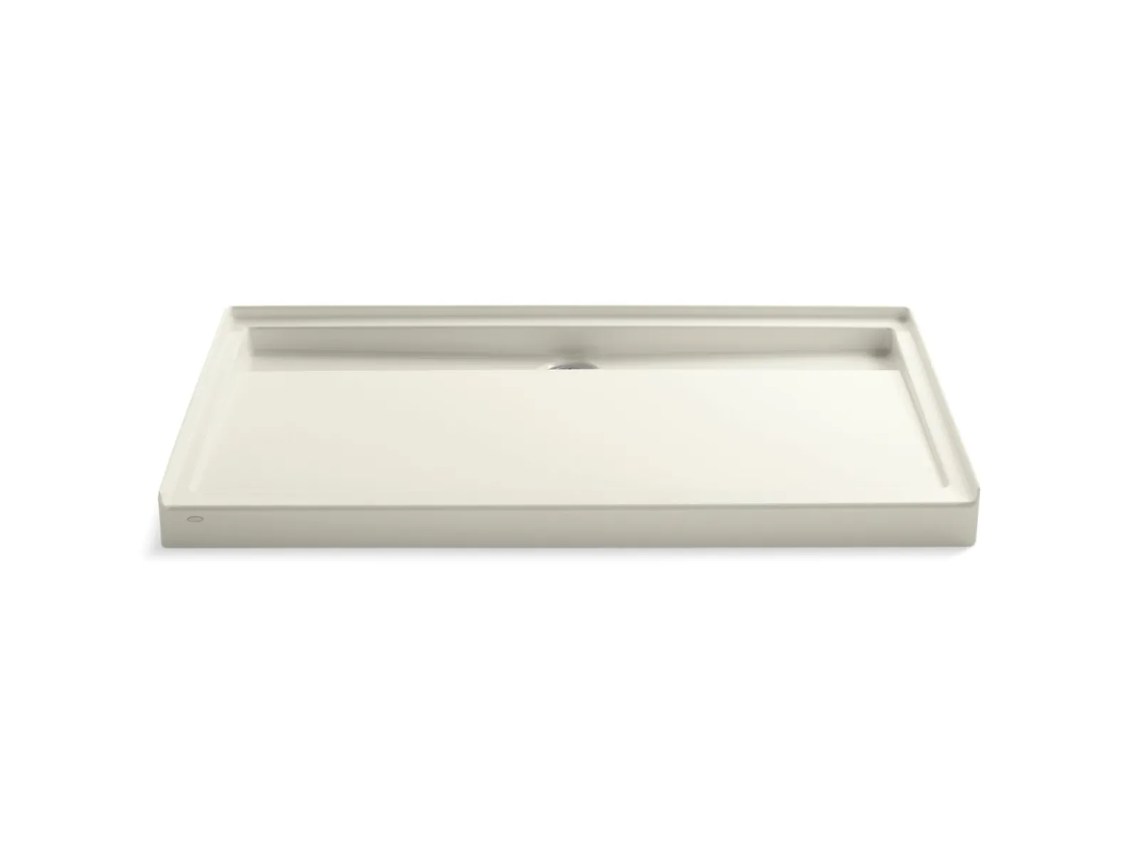 60" x 36" alcove shower base, center drain^Kohler Online