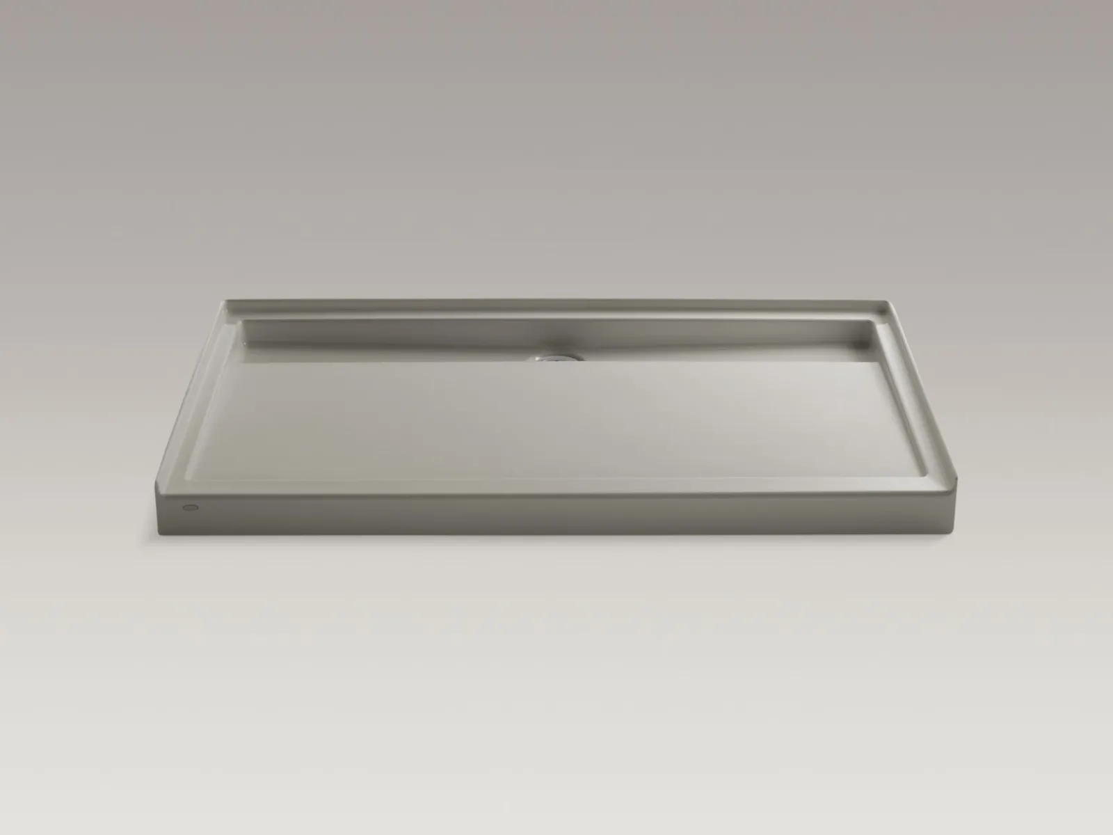60" x 36" alcove shower base, center drain^Kohler Online