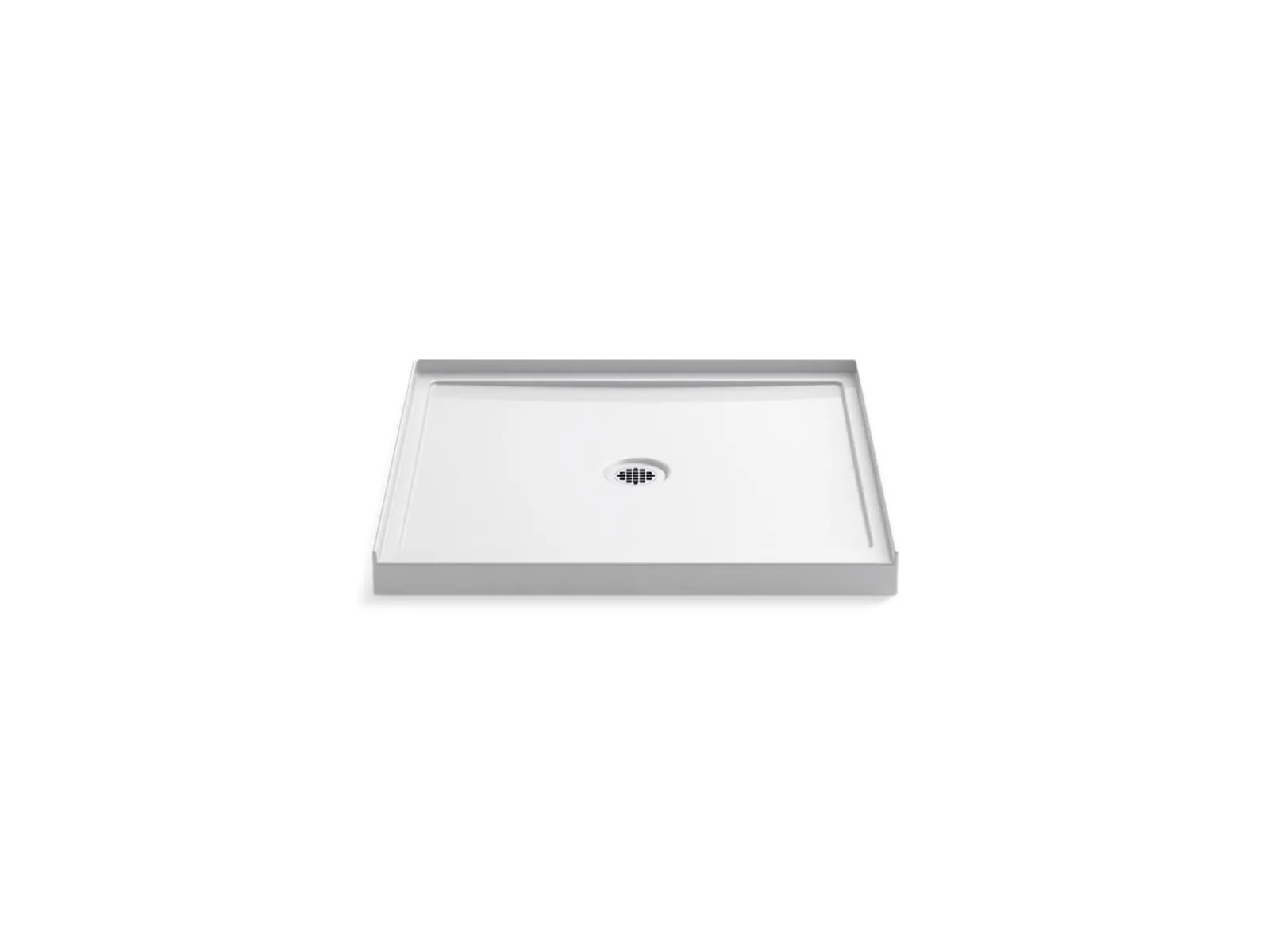 36" x 34" alcove shower base, center drain^Kohler Clearance