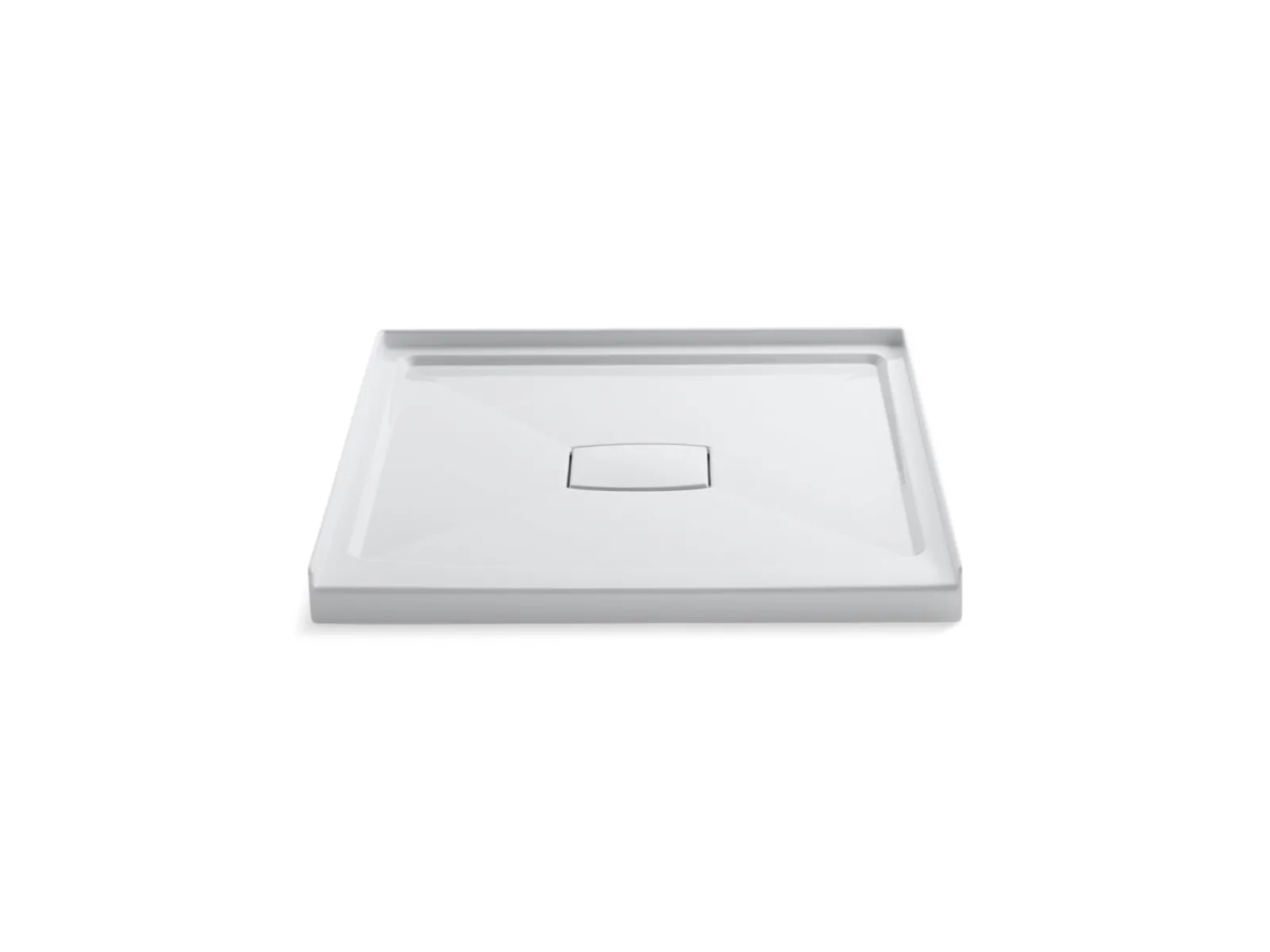 42" x 42" alcove shower base, center drain^Kohler Sale