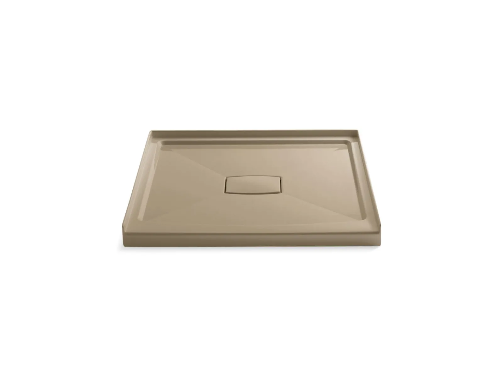 42" x 42" alcove shower base, center drain^Kohler Sale