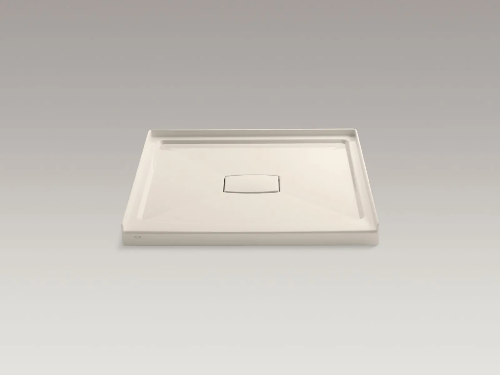 42" x 42" alcove shower base, center drain^Kohler Sale