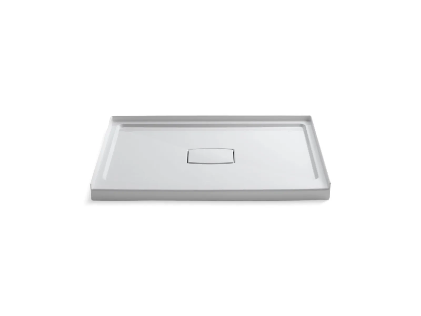 48" x 36" alcove shower base, center drain^Kohler Online