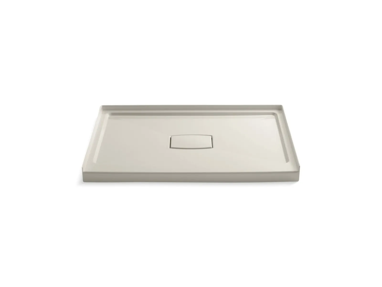 48" x 36" alcove shower base, center drain^Kohler Online