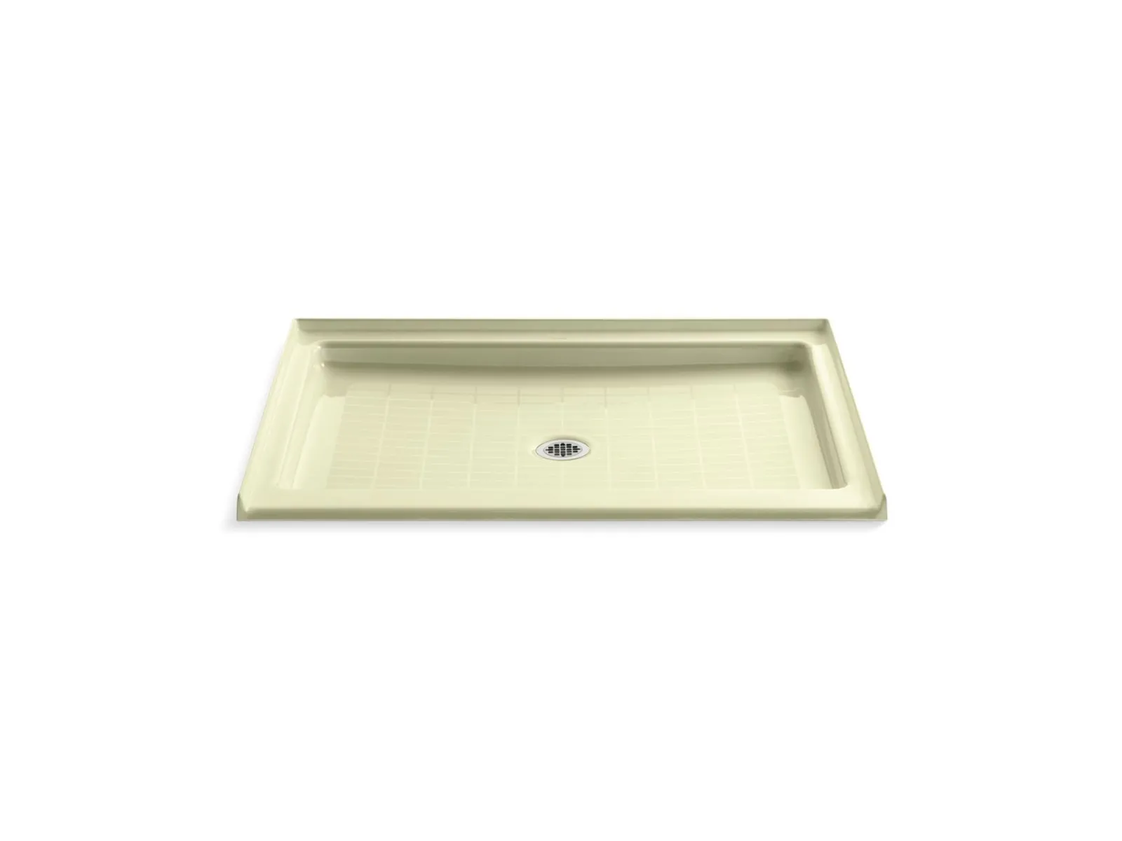 48" x 36" alcove shower base, center drain^Kohler