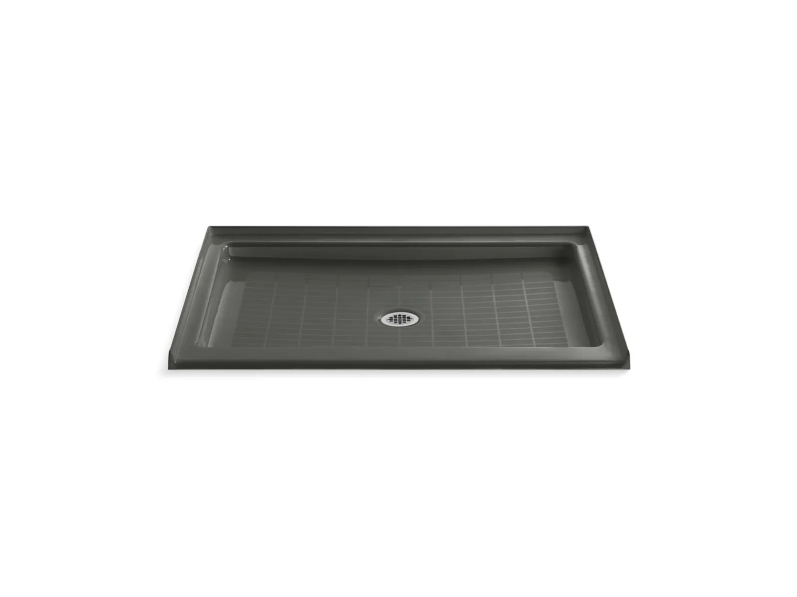 48" x 36" alcove shower base, center drain^Kohler