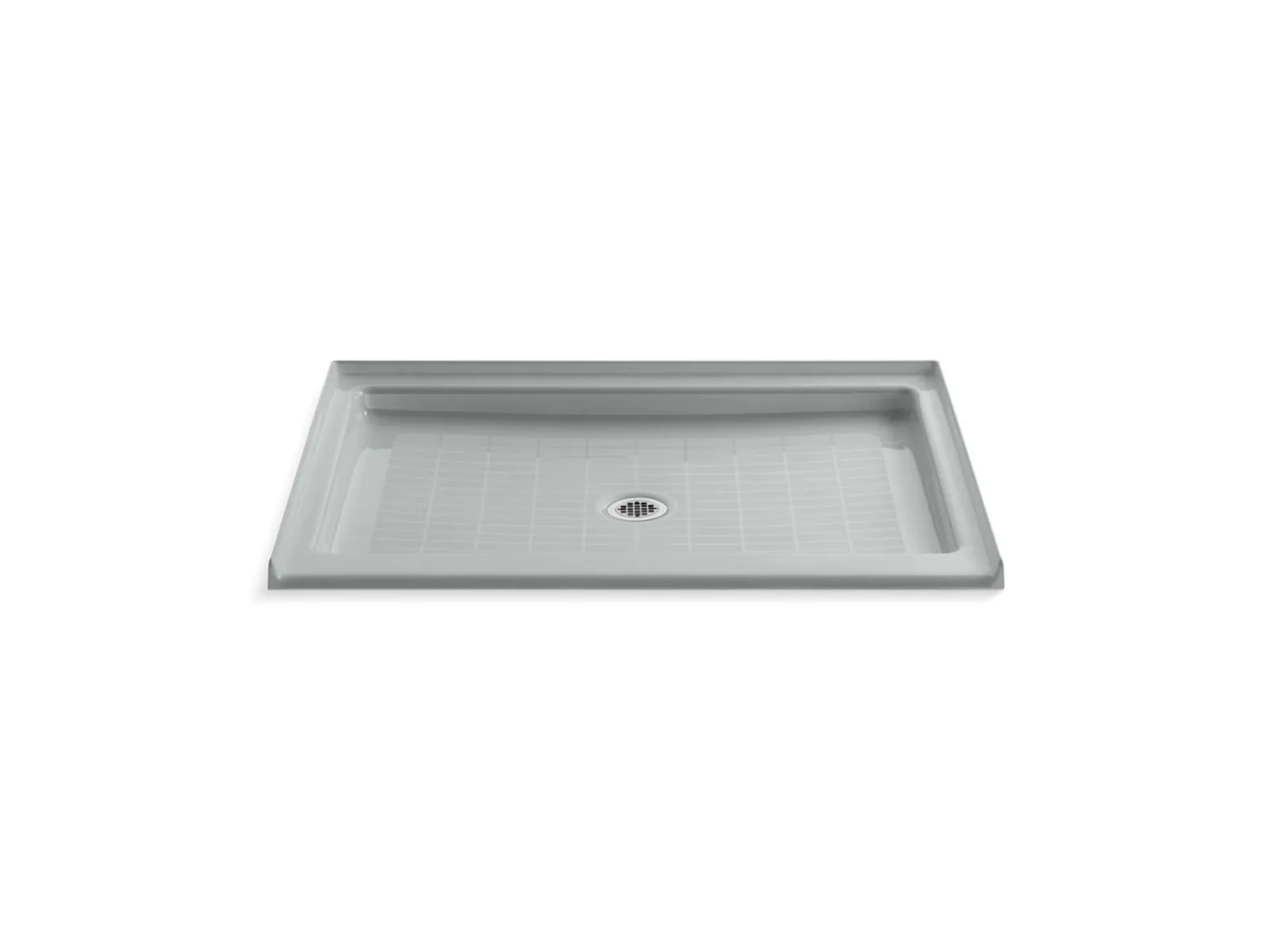 48" x 36" alcove shower base, center drain^Kohler