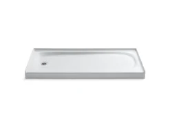 60" x 30" alcove shower base, left drain^Kohler Clearance
