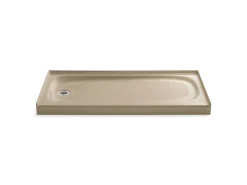 60" x 30" alcove shower base, left drain^Kohler Clearance