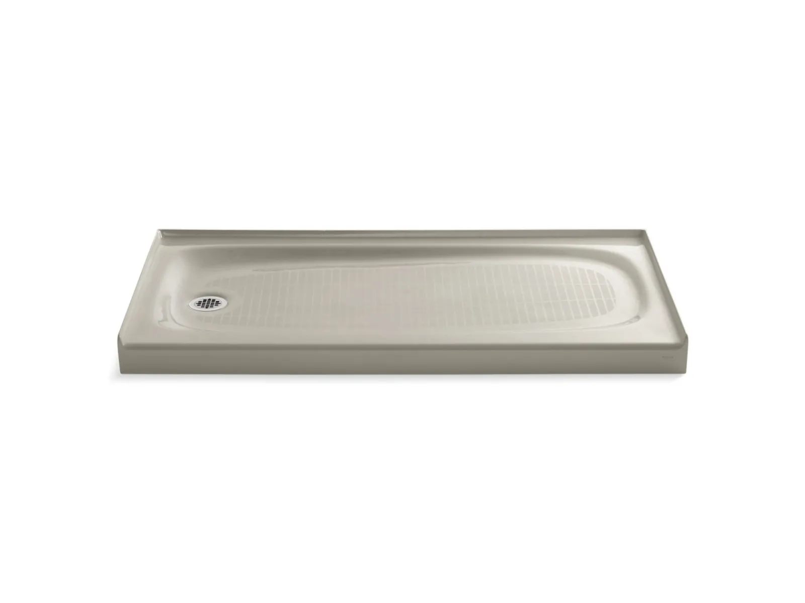 60" x 30" alcove shower base, left drain^Kohler Clearance