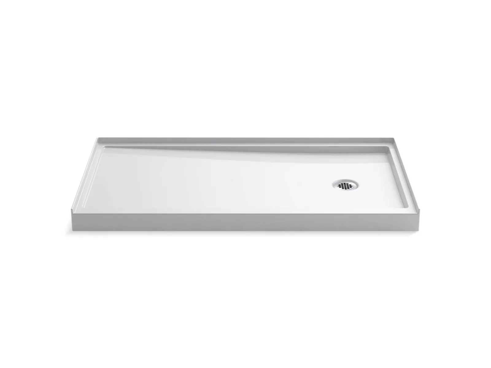 60" x 32" alcove shower base, right drain^Kohler Discount