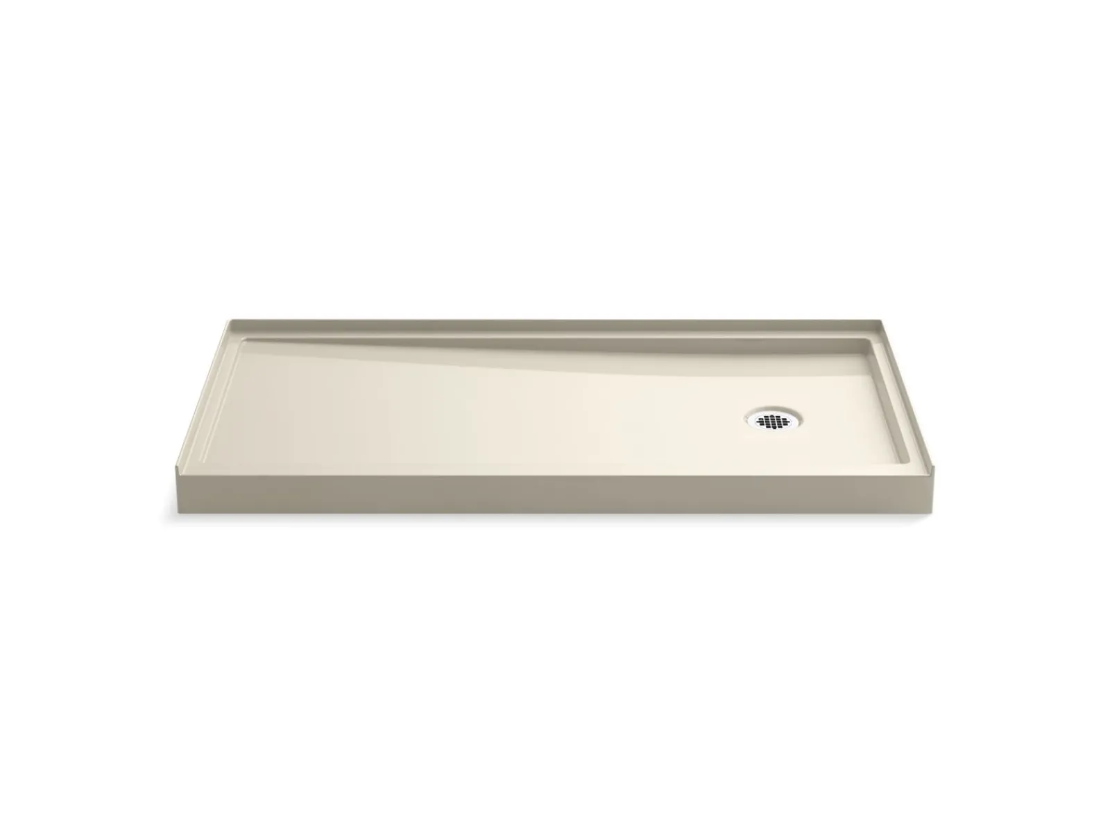 60" x 30" alcove shower base, right drain^Kohler Discount