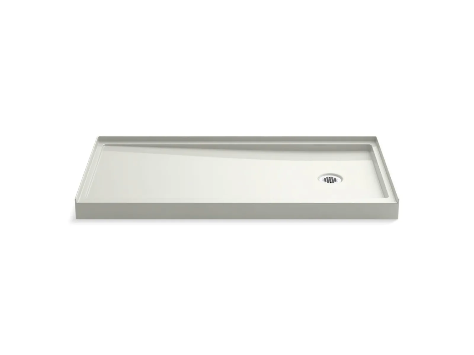60" x 30" alcove shower base, right drain^Kohler Discount