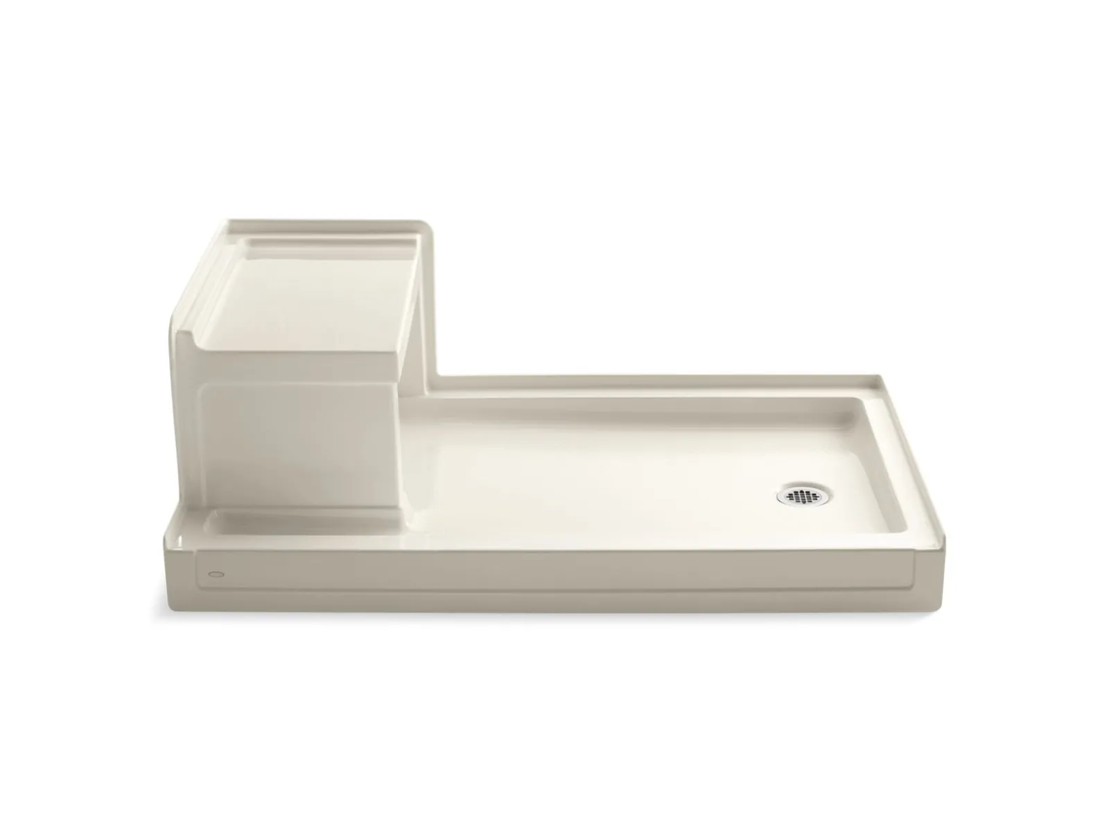 60" x 36" alcove shower base, right drain^Kohler Clearance