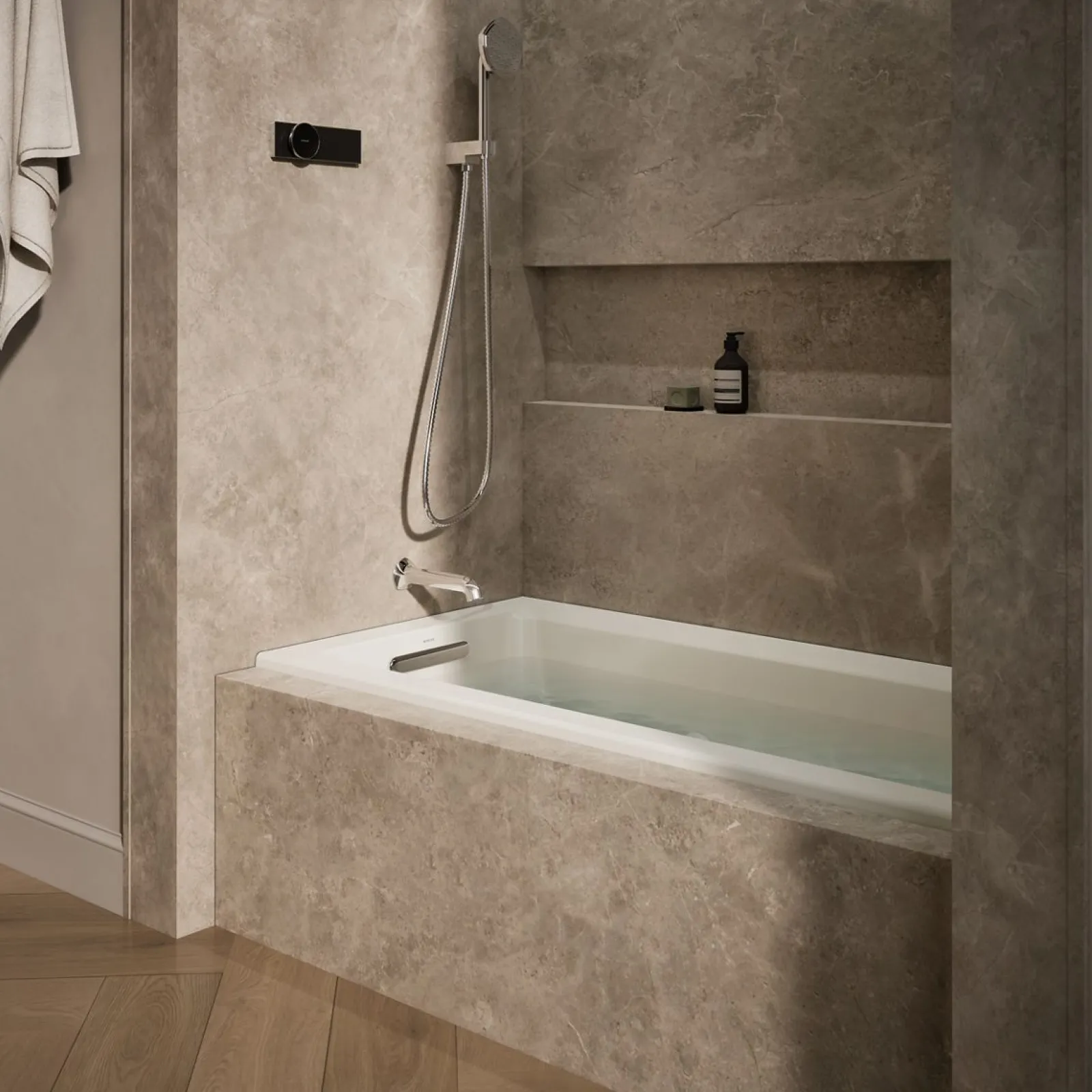 60" x 30" alcove whirlpool bath, left drain^Kohler Sale