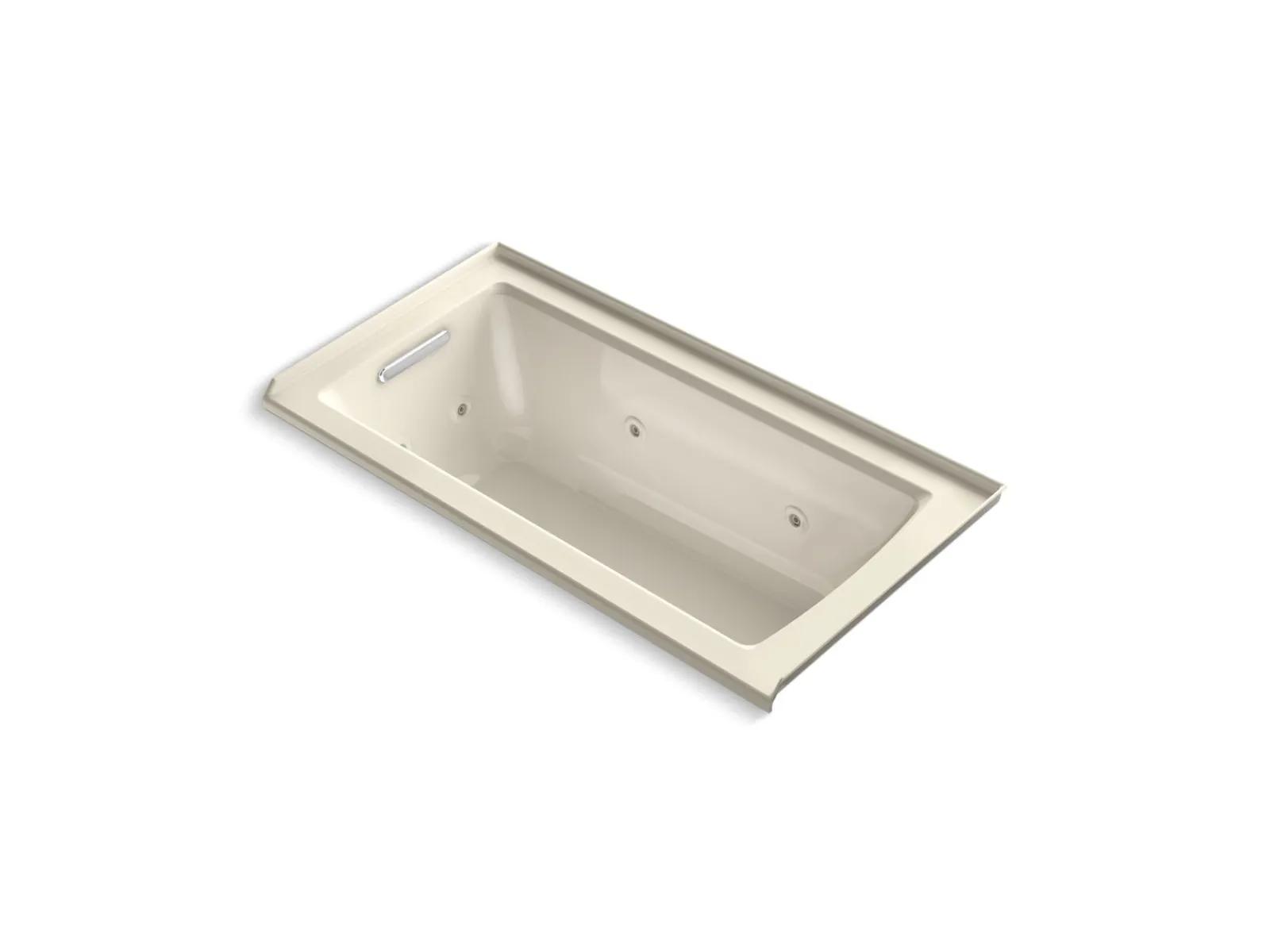60" x 30" alcove whirlpool bath, left drain^Kohler Sale