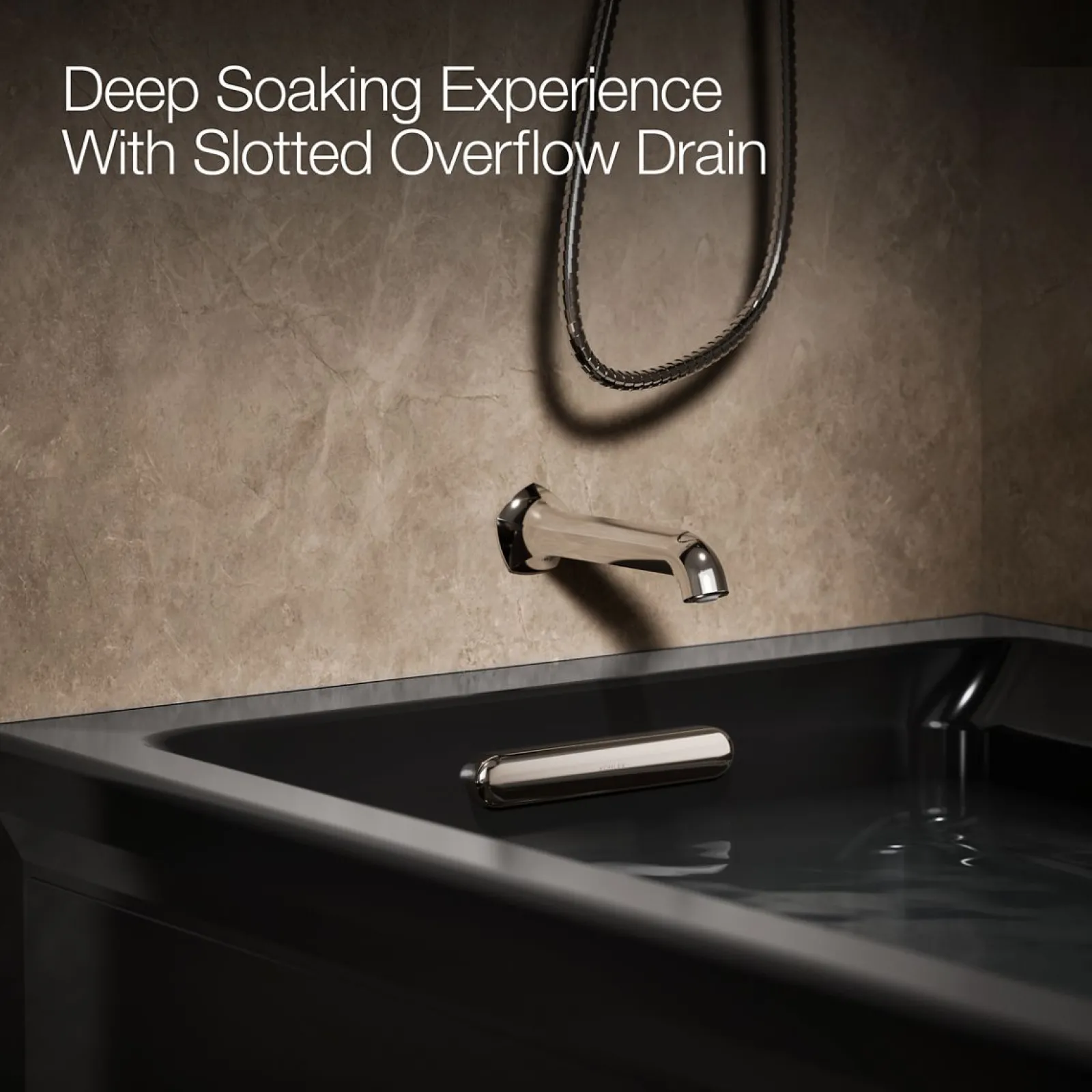 72" x 36" alcove whirlpool bath with alcove, left drain^Kohler