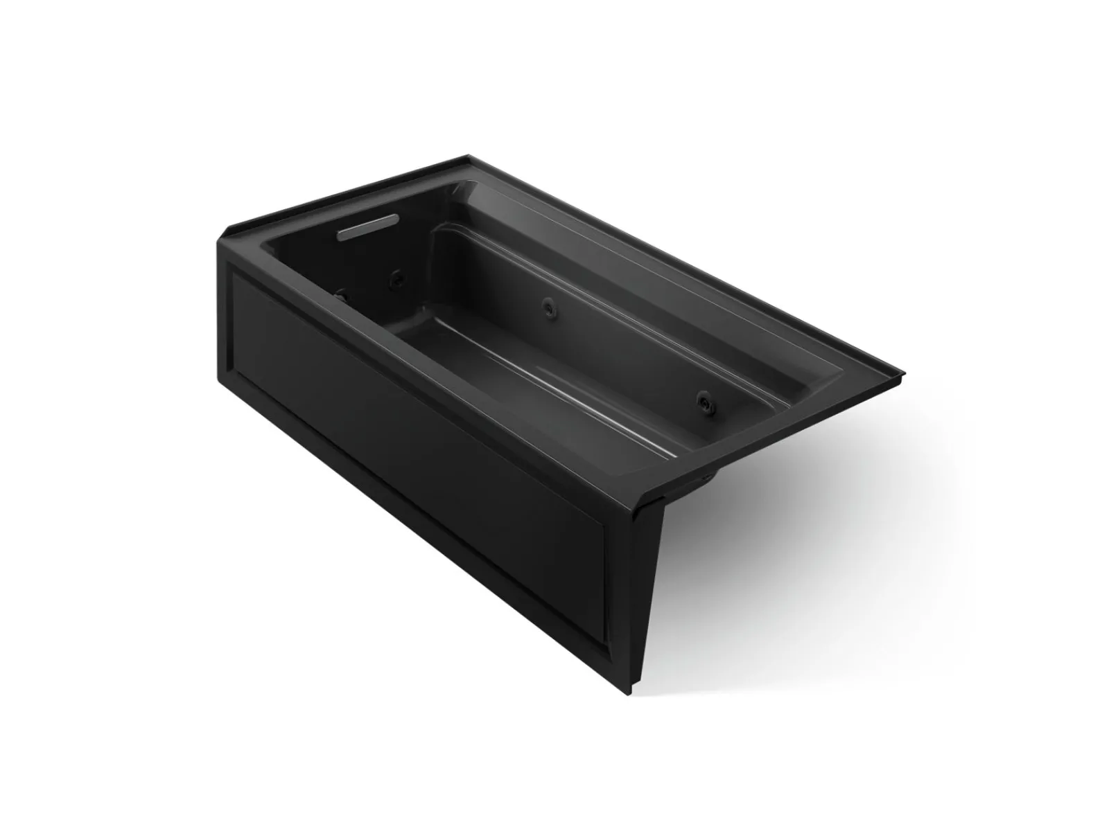 72" x 36" alcove whirlpool bath with alcove, left drain^Kohler