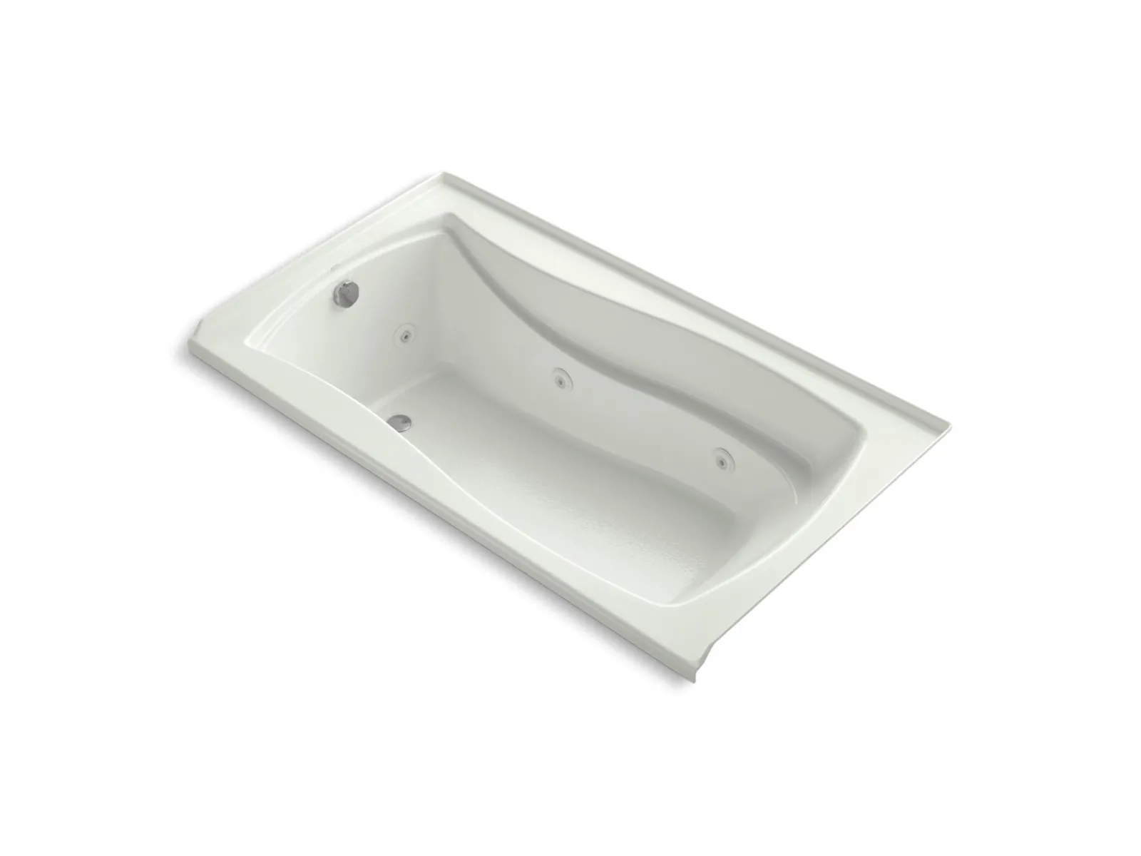66" x 36" alcove whirlpool bath with Bask® heated surface, left drain^Kohler Sale