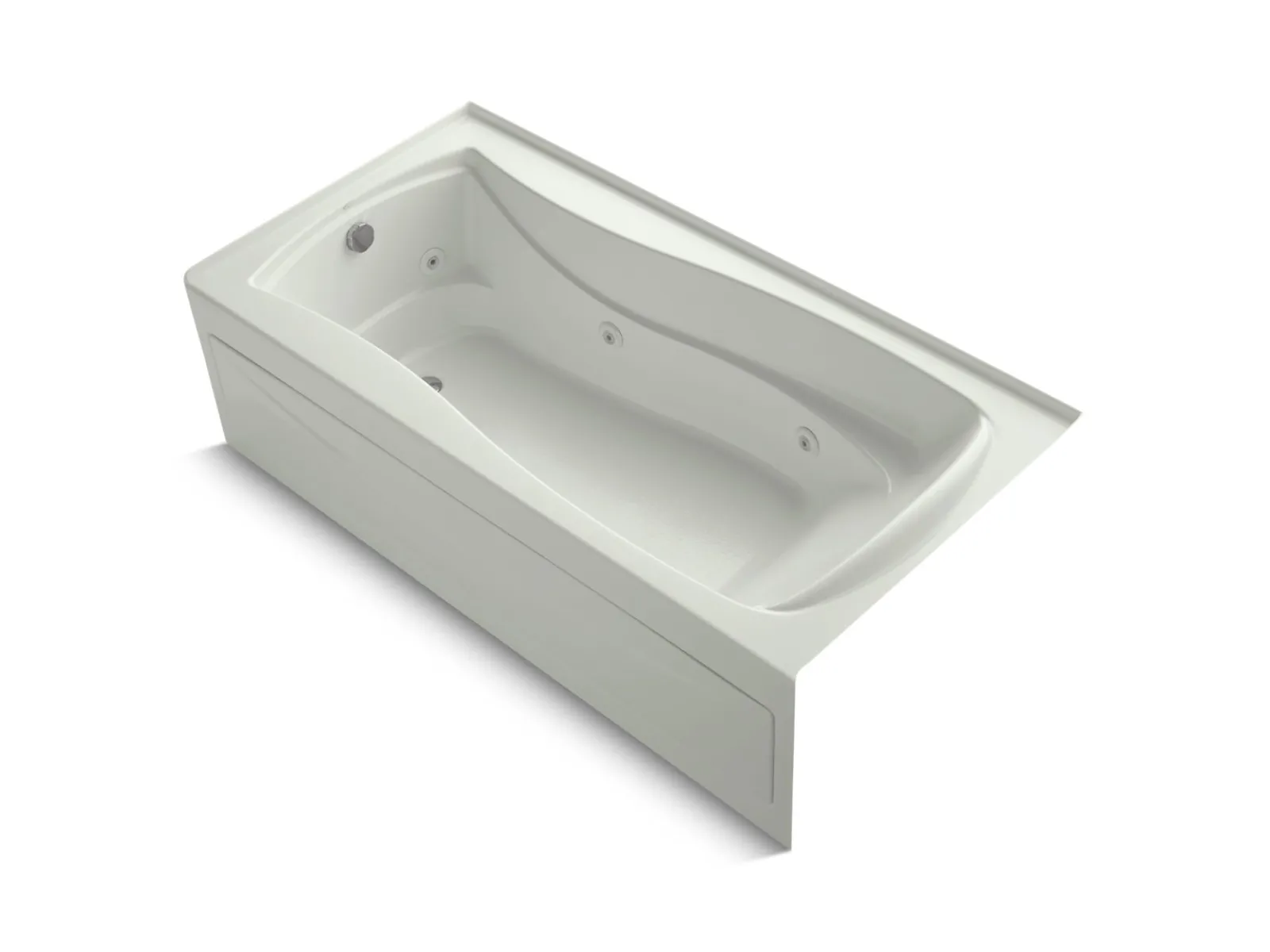 72" x 36" alcove whirlpool bath with Bask® heated surface, left drain^Kohler Clearance