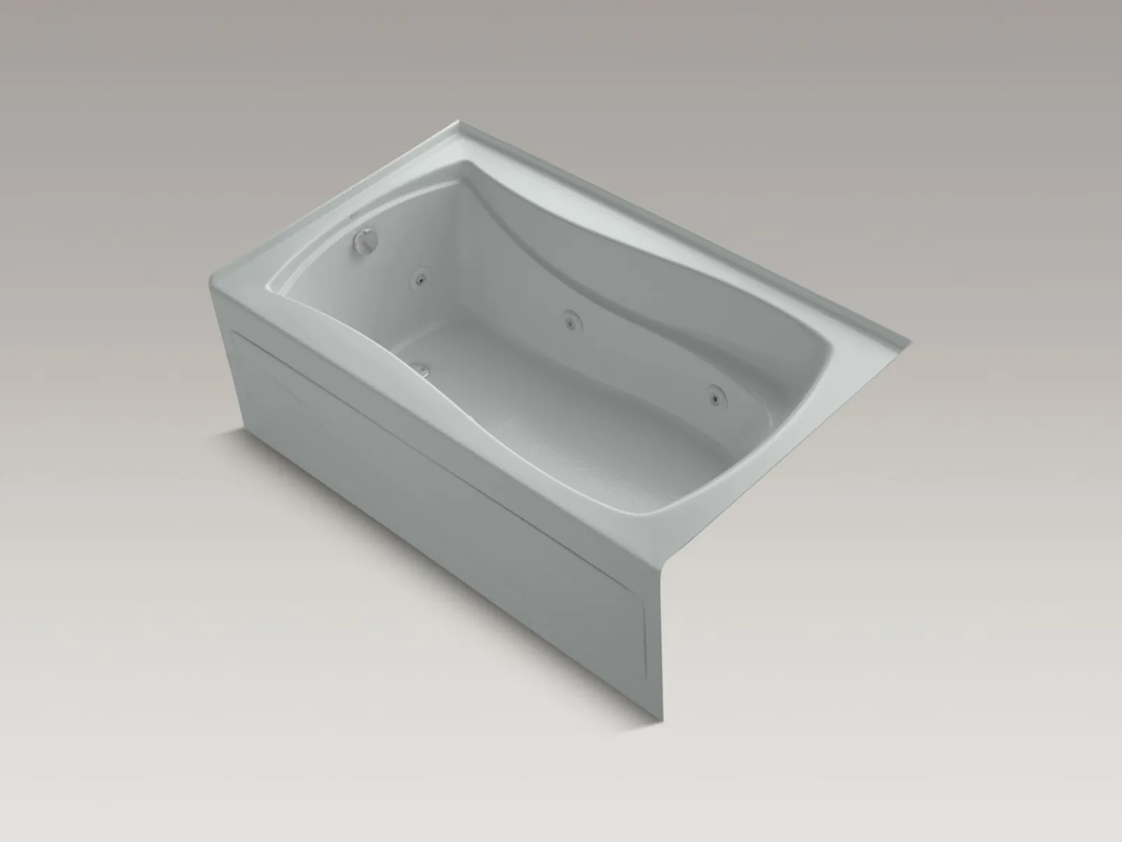 60" x 36" alcove whirlpool, left drain^Kohler Discount