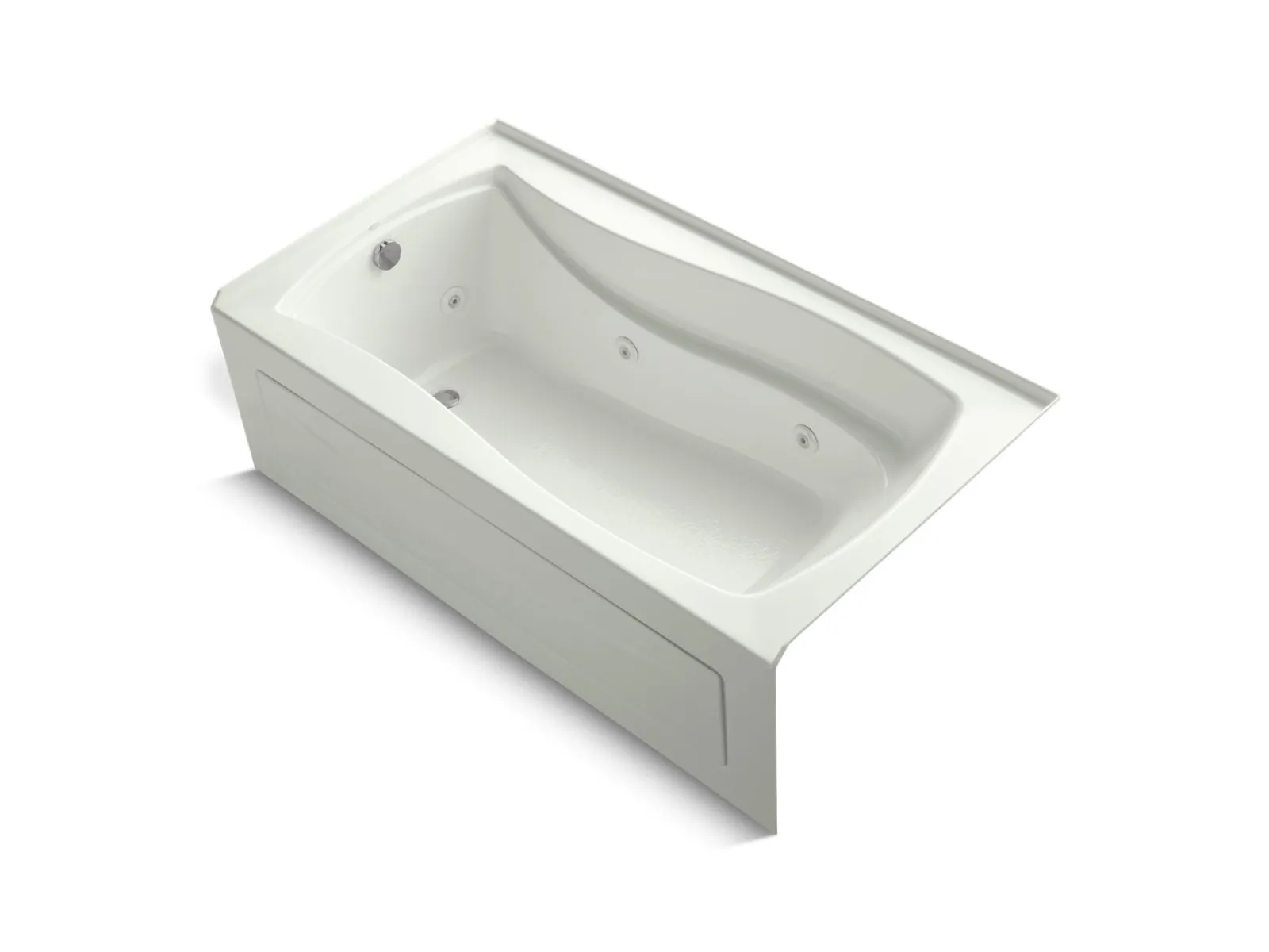 66" x 36" alcove whirlpool with alcove, left drain^Kohler Best