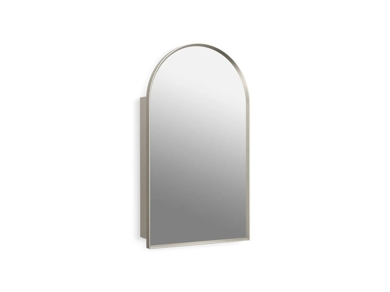 20" x 34" arched framed medicine cabinet, left-hinged^Kohler Hot