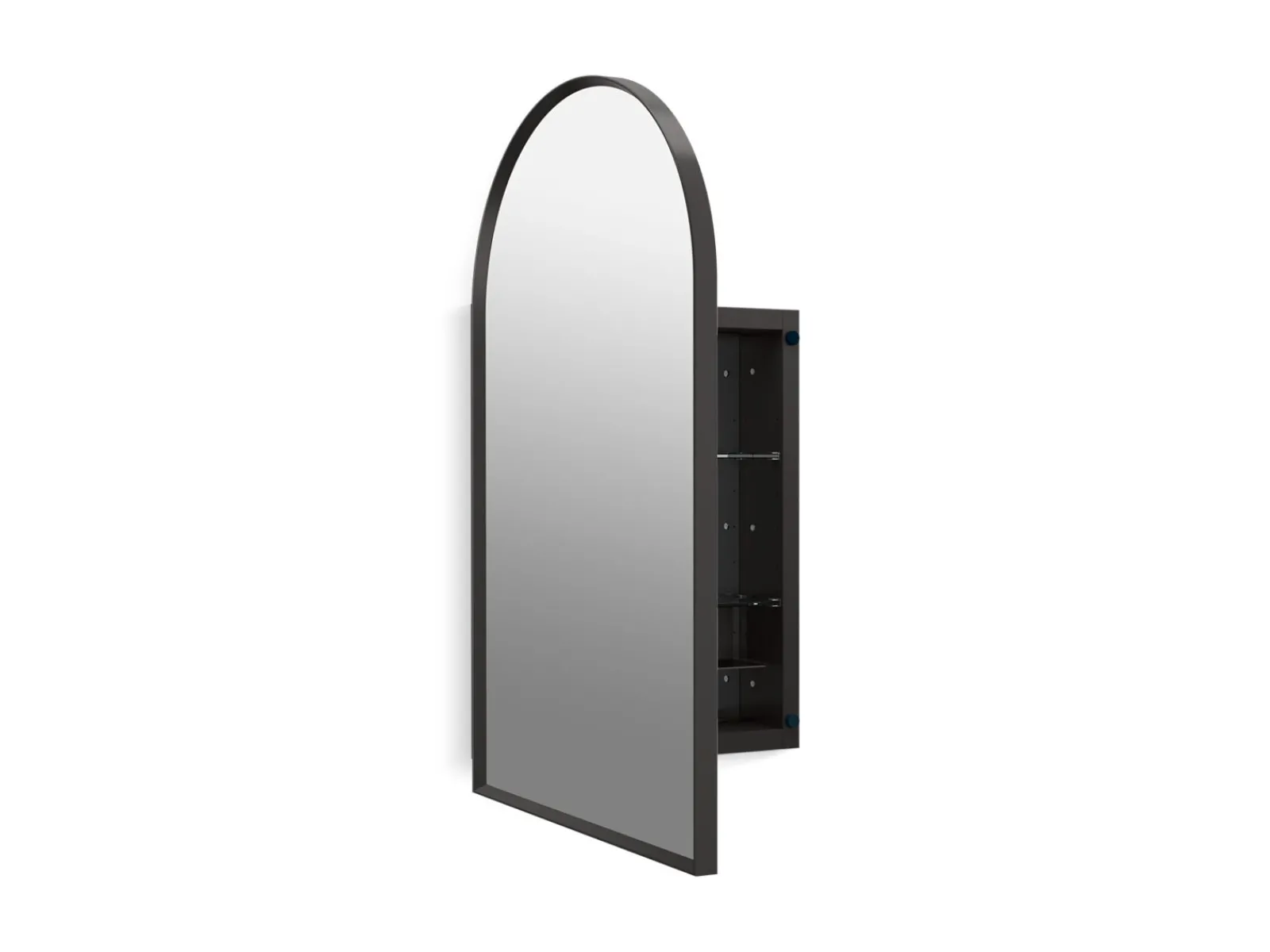 20" x 34" arched framed medicine cabinet, left-hinged^Kohler Hot