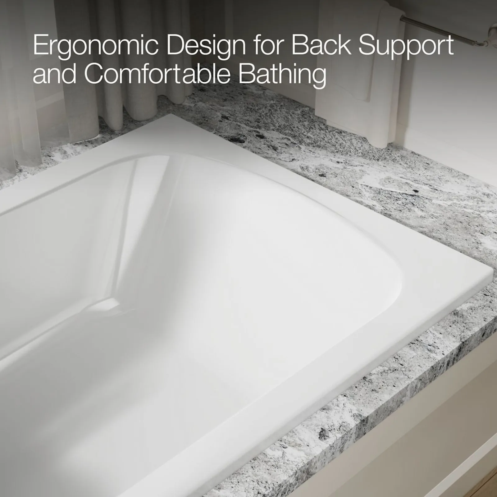 60" x 42" drop-in bath^Kohler Outlet