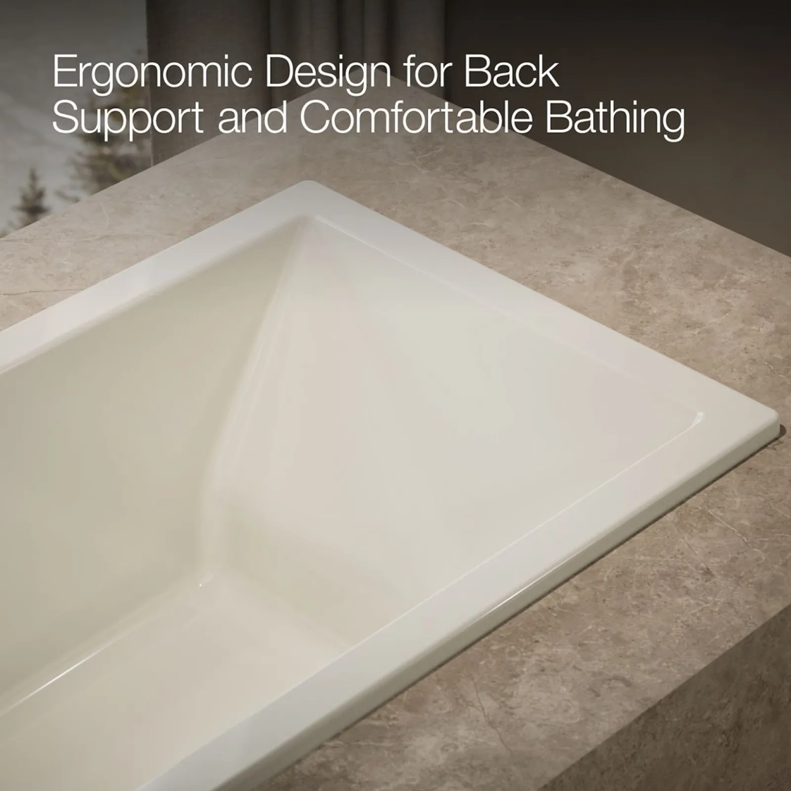 60" x 32" drop-in bath^Kohler