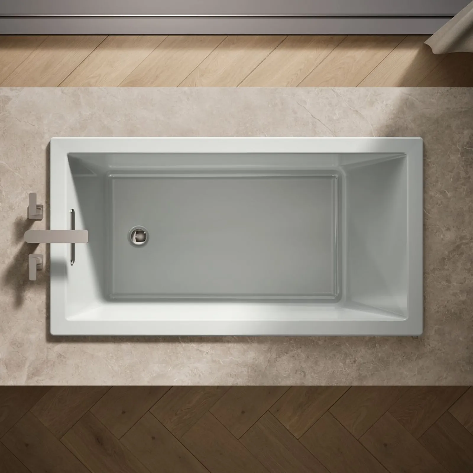 60" x 32" drop-in bath^Kohler