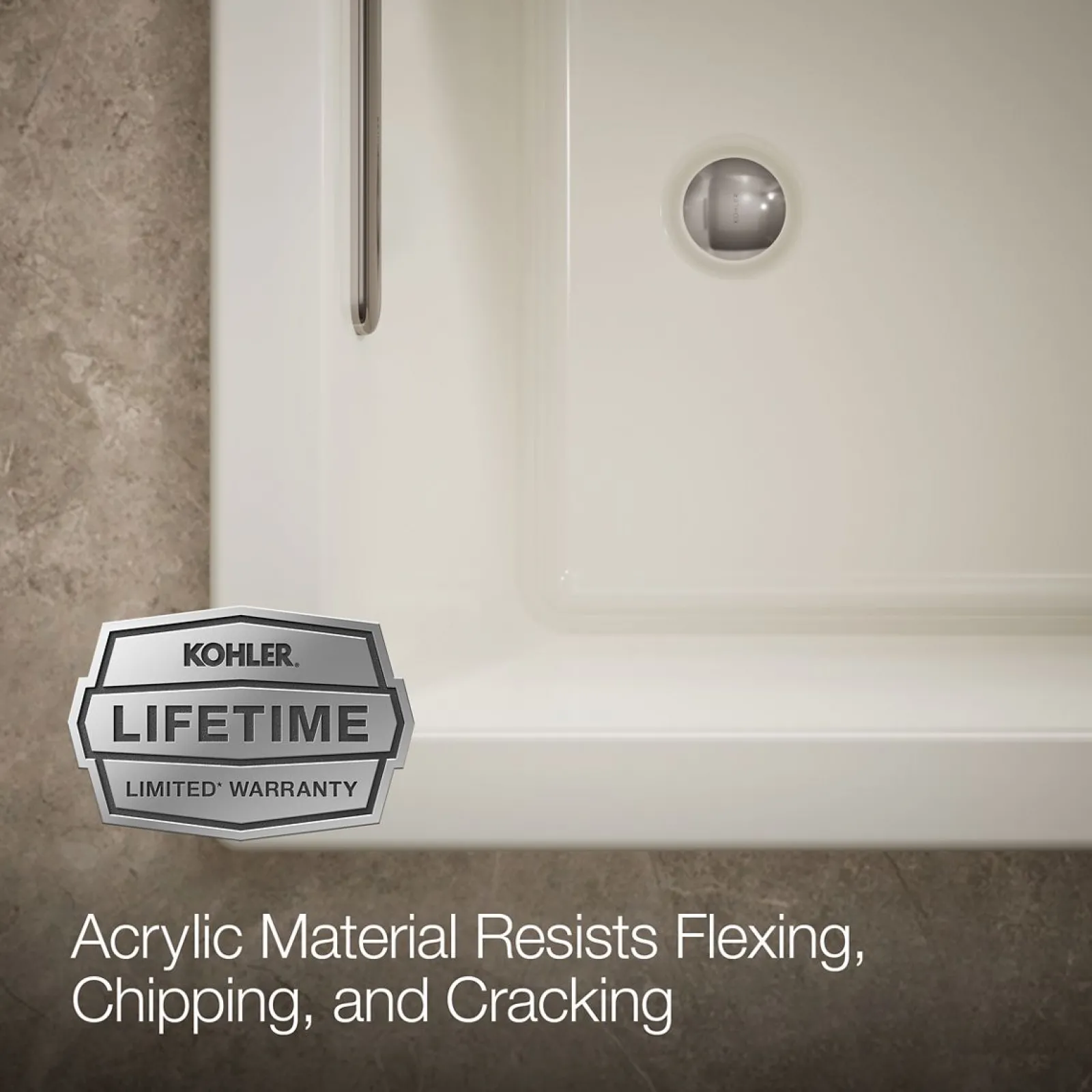 60" x 32" drop-in bath^Kohler