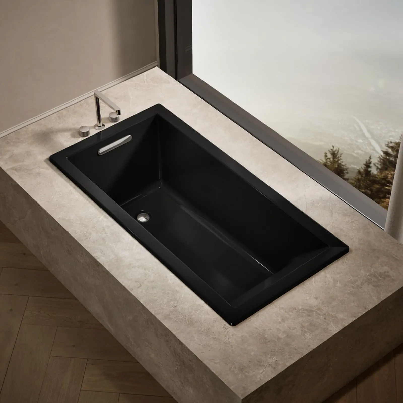 60" x 30" drop-in bath^Kohler Best