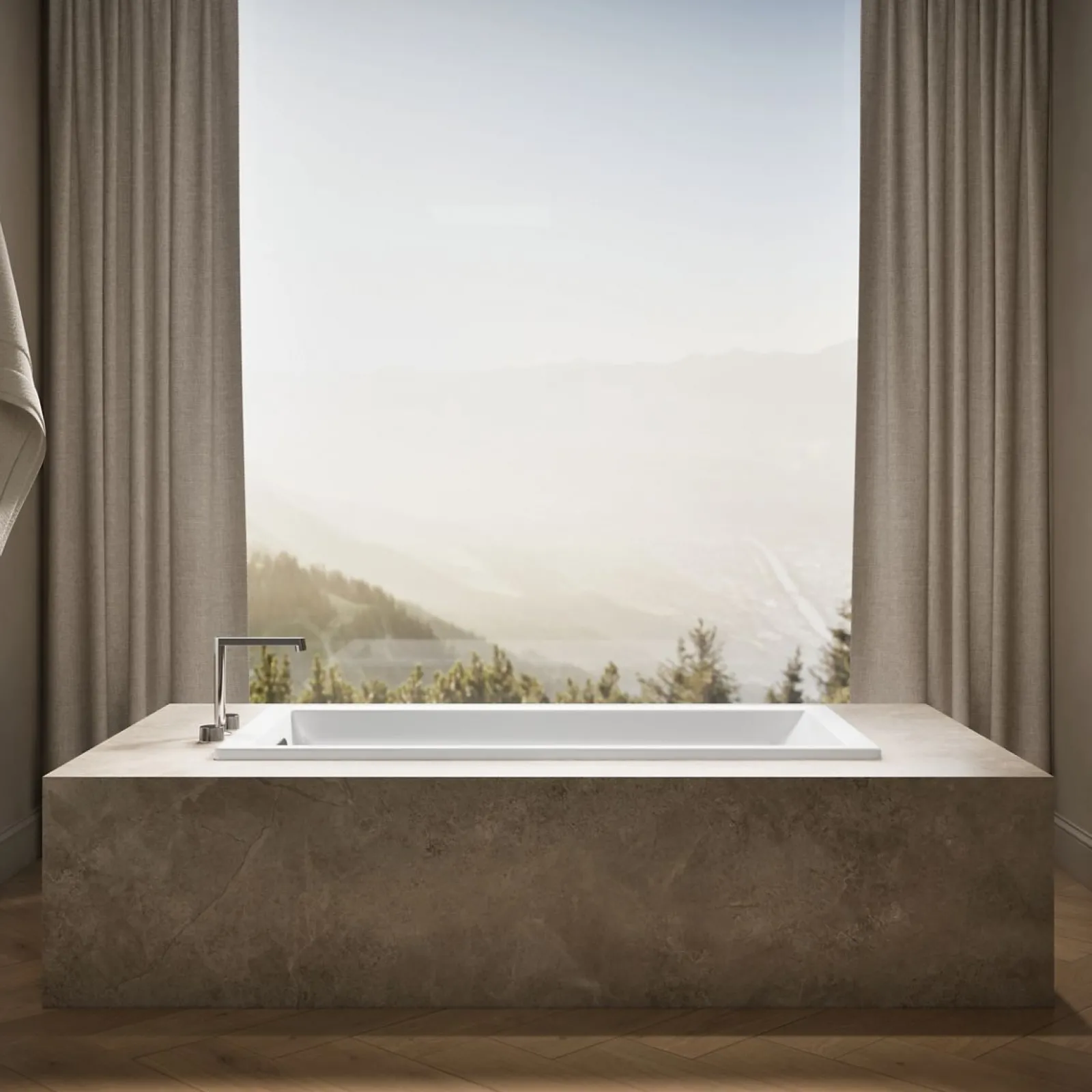 60" x 30" drop-in bath^Kohler Best